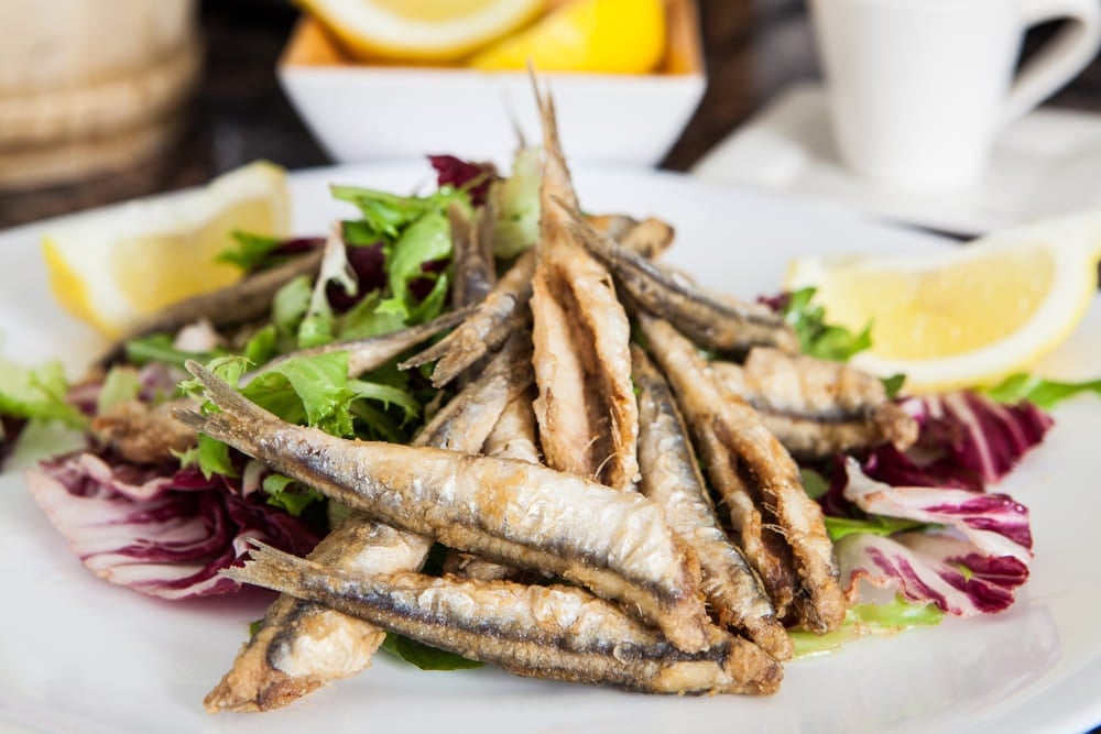 tiempos fritura pescado